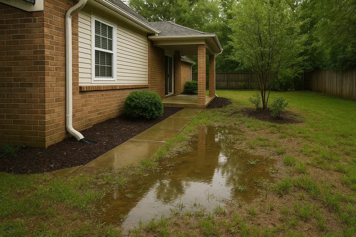 What Causes Water to Pool in a Yard? 8 Common Drainage Issues Explained