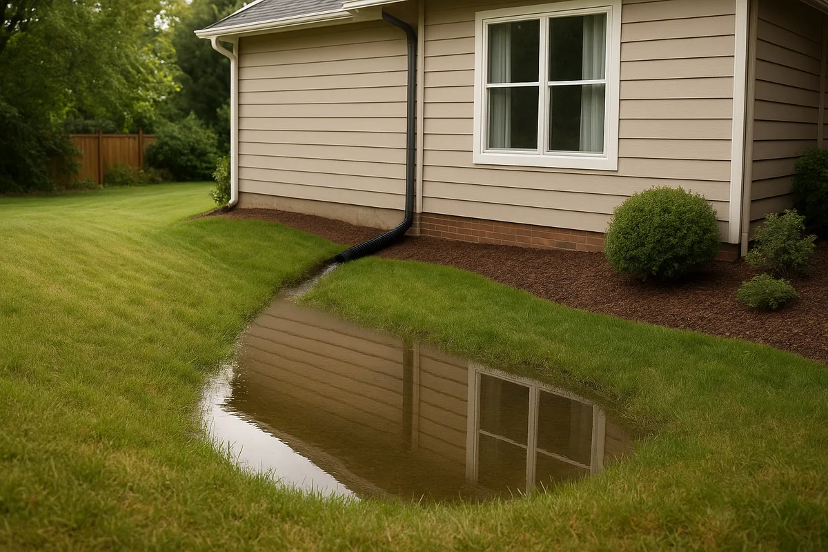 How Terrain Determines Where Water Will Pool on Your Property
