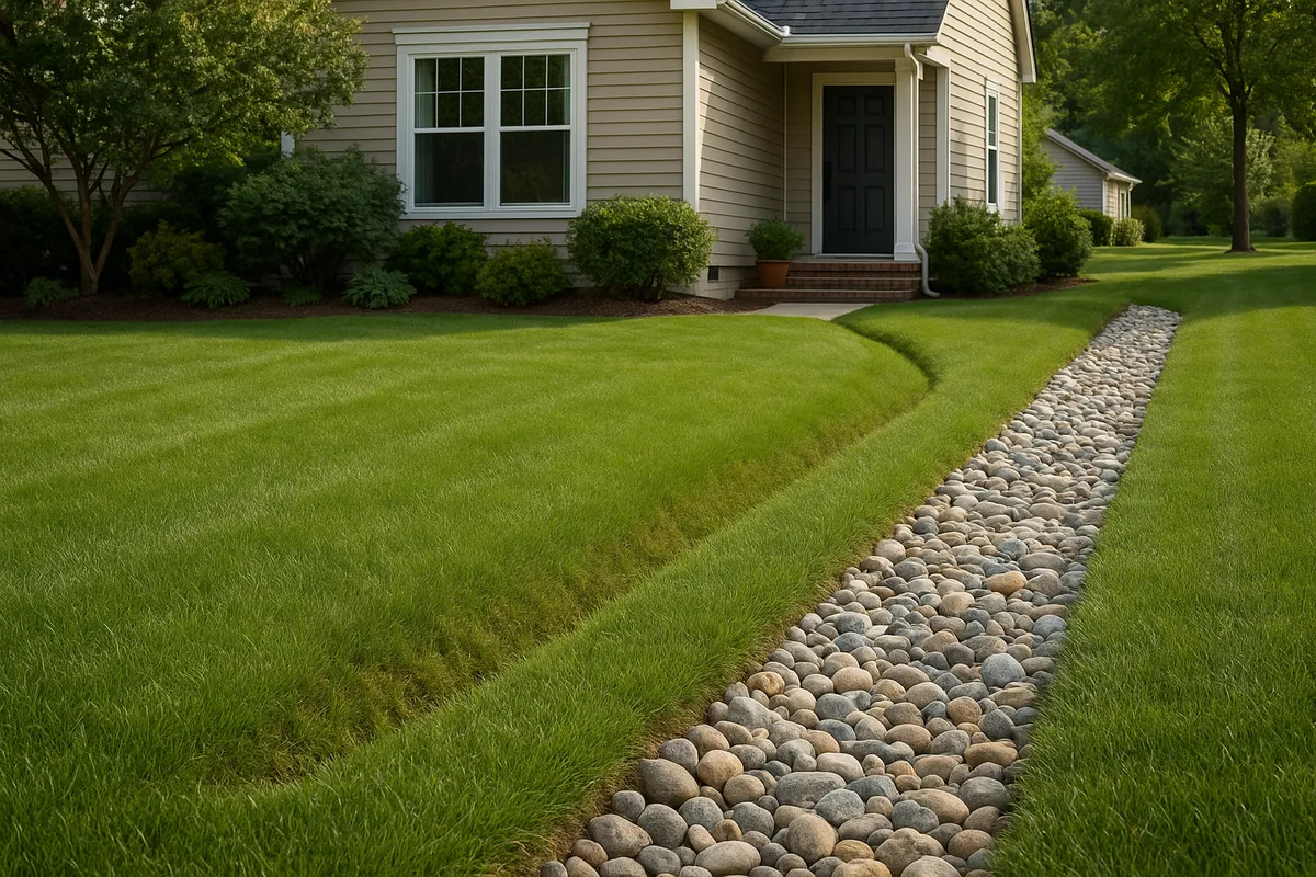 Designing a Swale vs French Drain: How to Choose the Right System