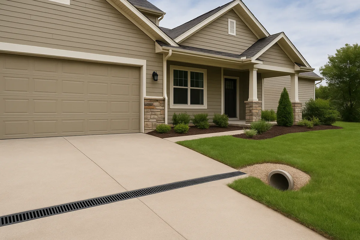 Driveway Drainage Solutions: Channel Drains, Culverts, and Grading