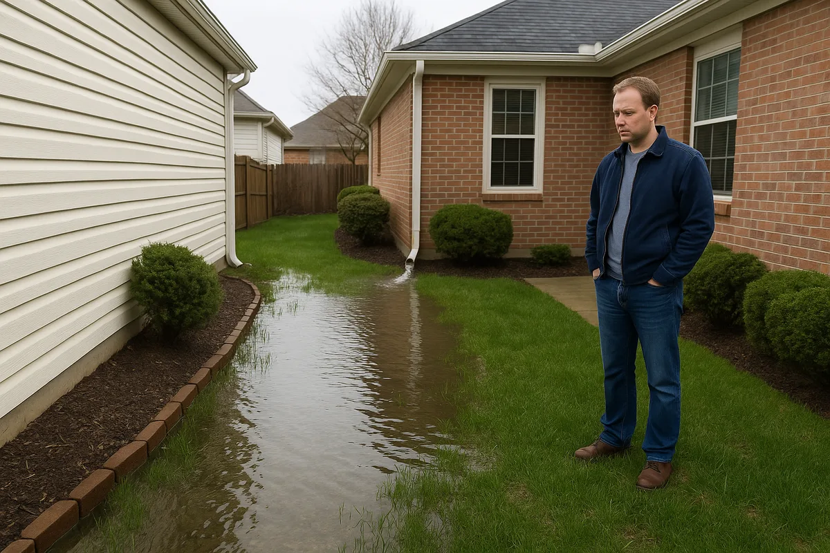 Neighbor's Water Draining Into Your Yard: Your Legal Rights and Practical Options